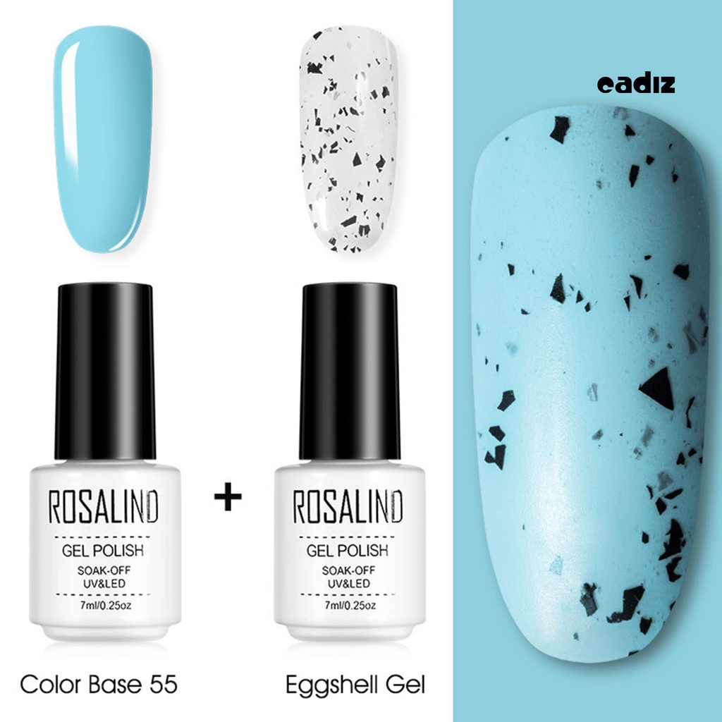 Bộ 2 Sơn Móng Tay 7ml Hiệu Ứng Vỏ Trứng Lâu Phai Không Mùi