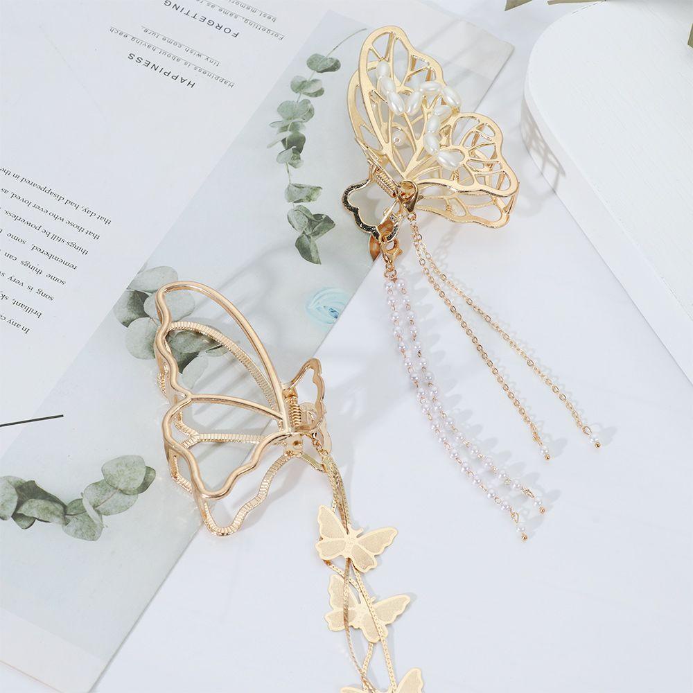 NIUYOU Kẹp Tóc Hình Đầu Cá Mập Bằng Hợp Kim