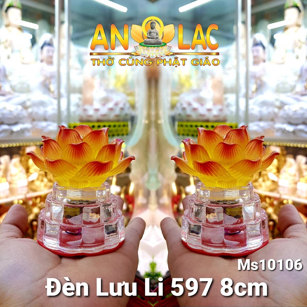 Đôi Đèn Pale Lưu Li 597 CD 8cm