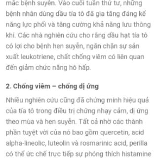 Hạt giống cây tía tô