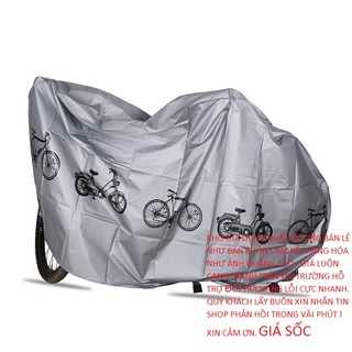 Bạt Phủ, Che Xe Máy Màu ghi Dày Đẹp Che Nắng Che Mưa Bảo Vệ Xe Dưới Thời Tiết Mưa Nắng(SALE)