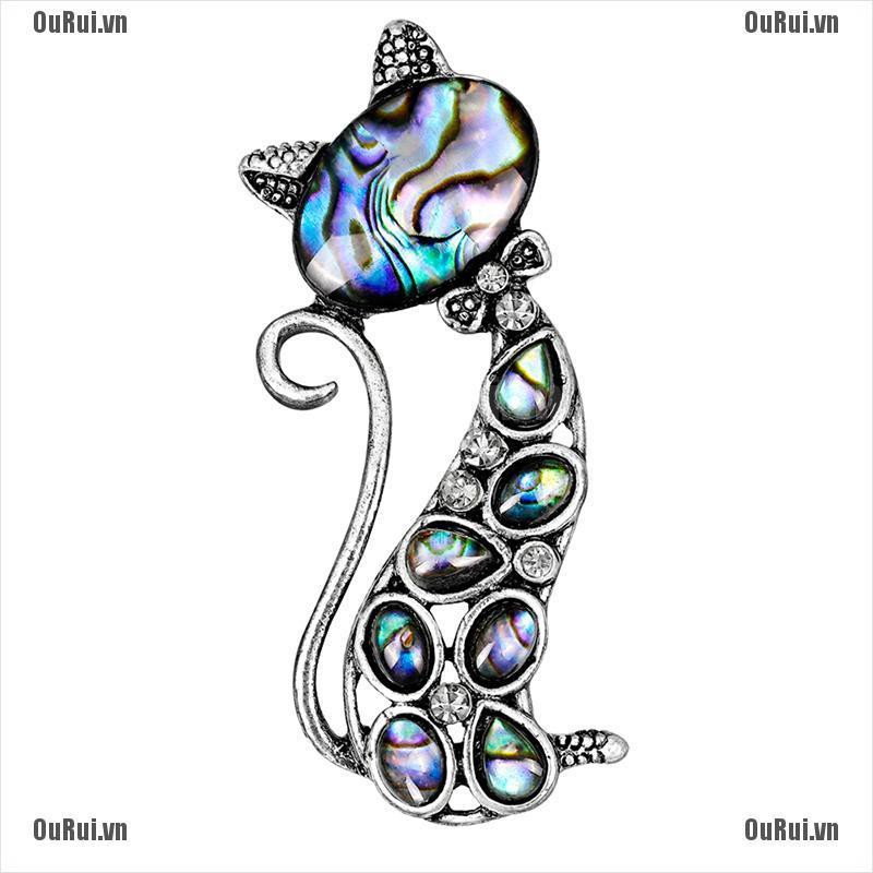 Ghim Cài Áo Hình Mèo Độc Đáo