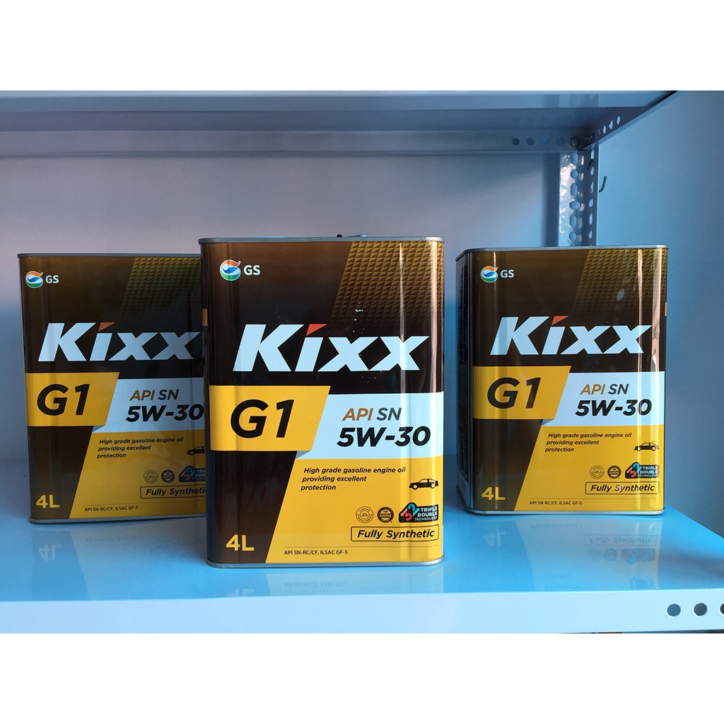 Kixx G1 – Dầu động cơ xăng Kixx G1 SN 5W30 - 10W40