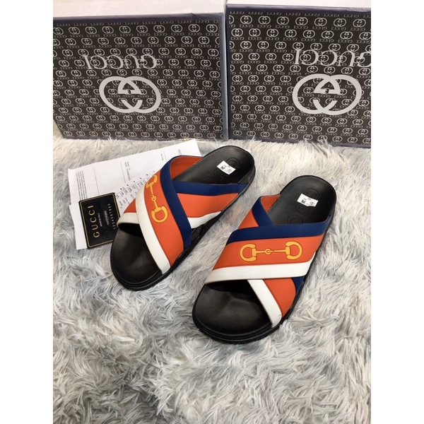 🔥FREE SHIP🔥Dép quai chéo GC - Dép Nam GC - Dép GC Fullbox Bill hàng cao cấp có sẵn !!