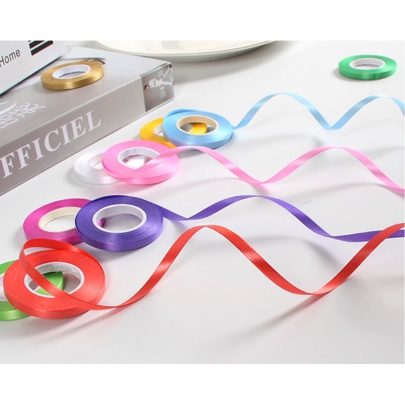 1 Cuộn Dây Ruy Băng 10m Trang Trí Bong Bóng
