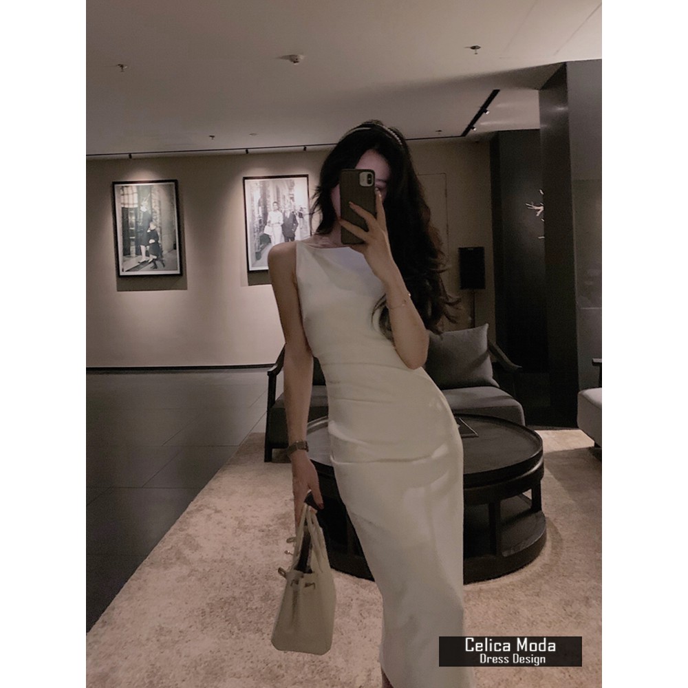 Váy 2 dây, đầm hai dây dáng dài cao cấp - Kèm ảnh thật | BigBuy360 - bigbuy360.vn