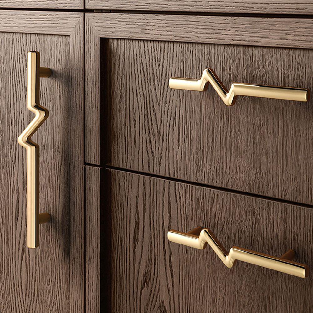 Tay Nắm Cửa Tủ Bằng Hợp Kim Kẽm Trang Trí Nội Thất