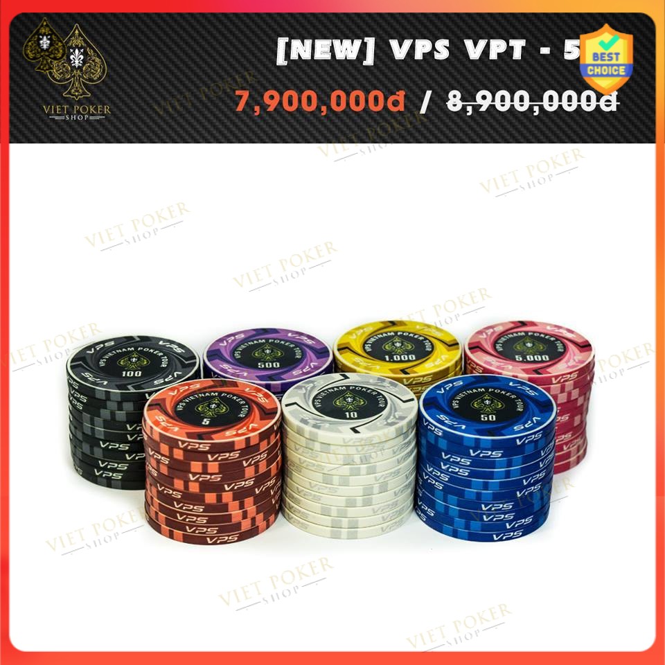 Viet Poker Shop Viet Poker Tour Poker chip - Phỉnh poker