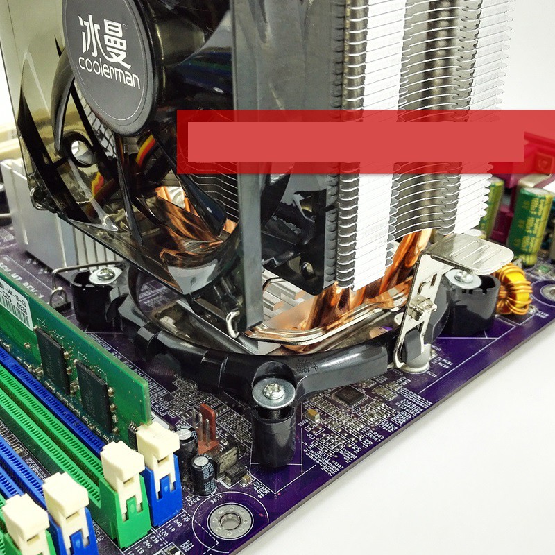 Bộ khung và đế gắn quạt tản nhiệt CPU điều chỉnh được thích hợp cho Mainboard Intel Socket 775/1150/1155/1156/1366
