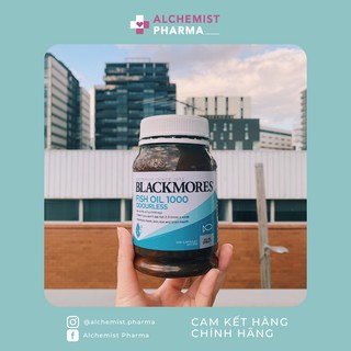 DẦU CÁ KHÔNG MÙI BLACKMORES ODOURLESS FISH OIL ÚC 200 VIÊN