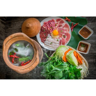 Tranh dán tường VTC tranh trang trí món ăn Việt UD0612 kim sa
