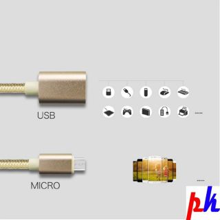 Micro usb otg , cáp otg android