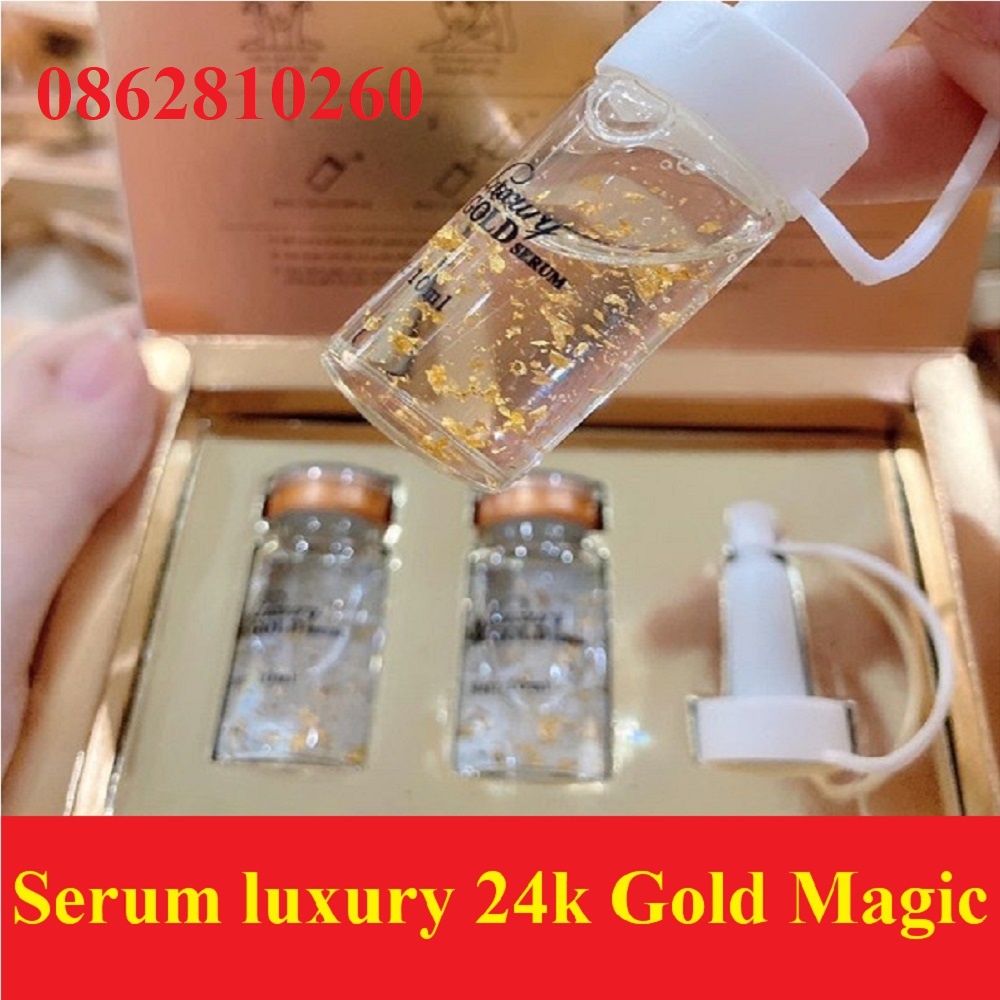 Serum 24K Dưỡng Da đẳng cấp Luxury 24K Gold Serum Magic Skin