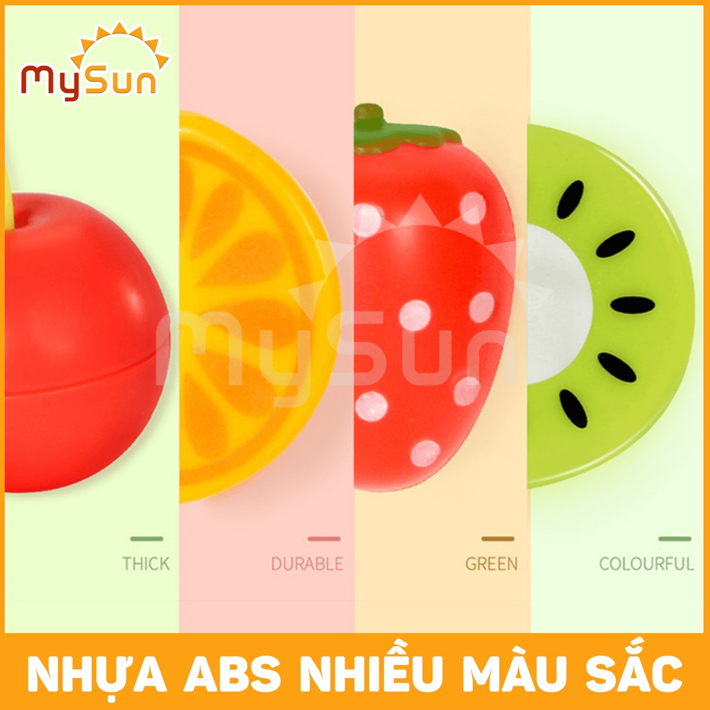 Đồ chơi TIỆC TRÀ cắt bánh kem sinh nhật có đèn cho bé gái bằng nhựa ABS cao cấp – MySun