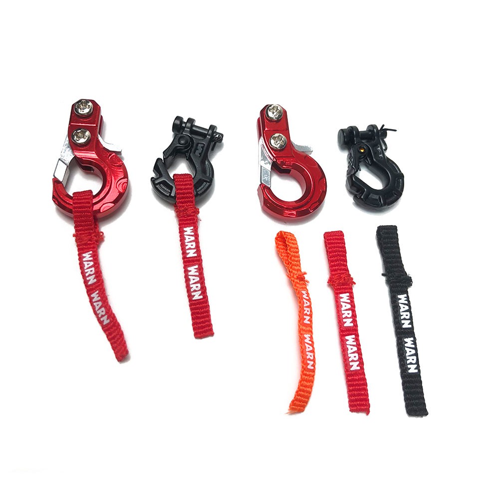 Móc tời bằng kim loại trang trí xe đồ chơi RC Axial SCX10 90046 Tamiya CC01 Traxxas TRX4 MST tỉ lệ 1/10