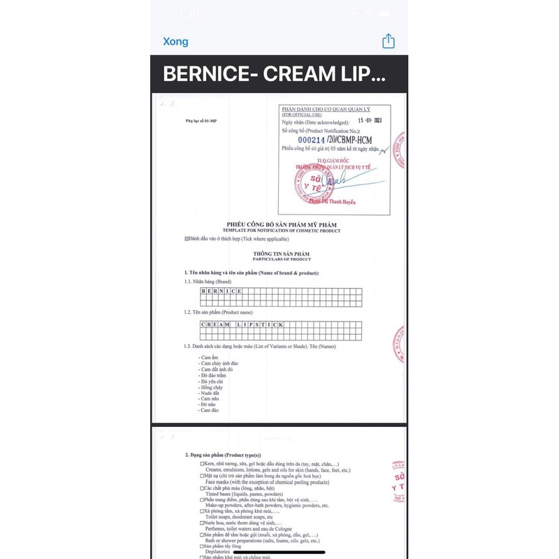 💥Son Kem Lì BERNICE Phiên Bản 2021💥 HÀNG CHÍNH HÃNG VN 100% | BigBuy360 - bigbuy360.vn