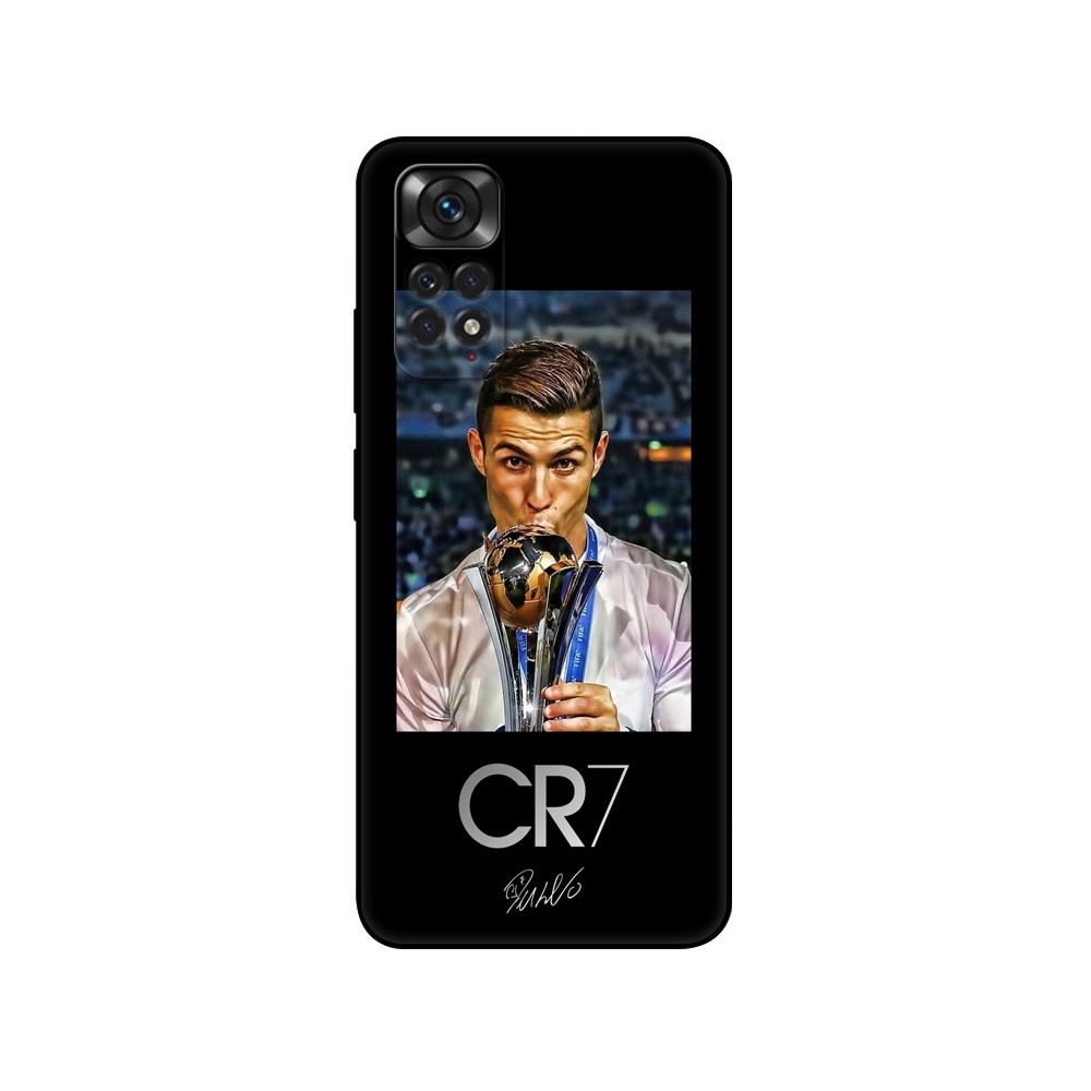 Ốp Điện Thoại Tpu Silicon Mềm Hình Cristiano Ronaldo Cho Xiaomi Redmi Note 11 Pro 5G 4G 11S POCO M4 X4 Pro 4G 5G