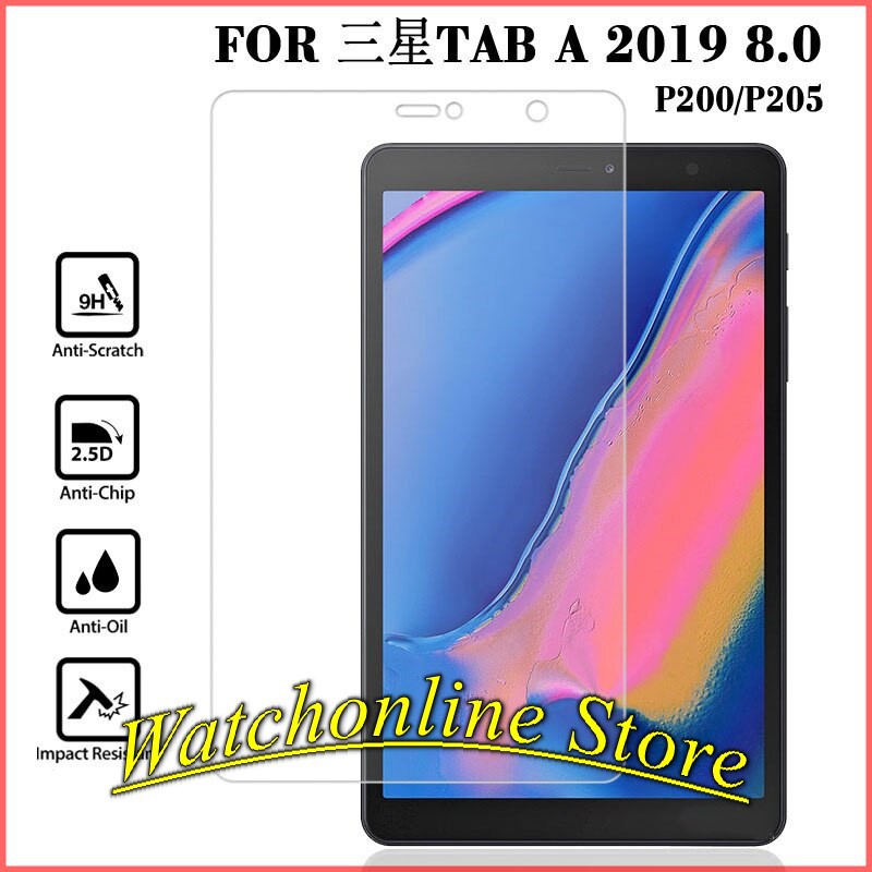 Samsung Galaxy Tab A 8.0 With S Pen 2019 Kính cường lực Bảo vệ màn hình SM-P200 P205