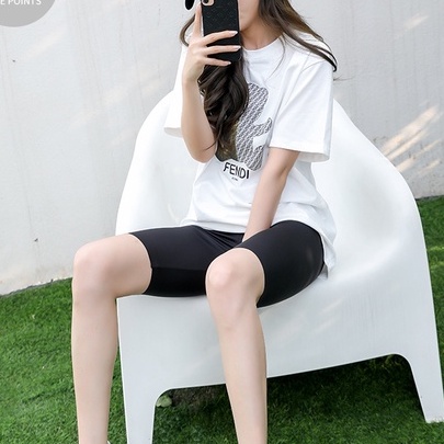 Quần Legging Lửng Nữ Madela  Cao CấpCo Giãn 4 Chiều Phù Hợp Đi Chời Tập Gym, Legging Lửng Đùi Nữ Vải Mềm Co Giãn 4 Chiều