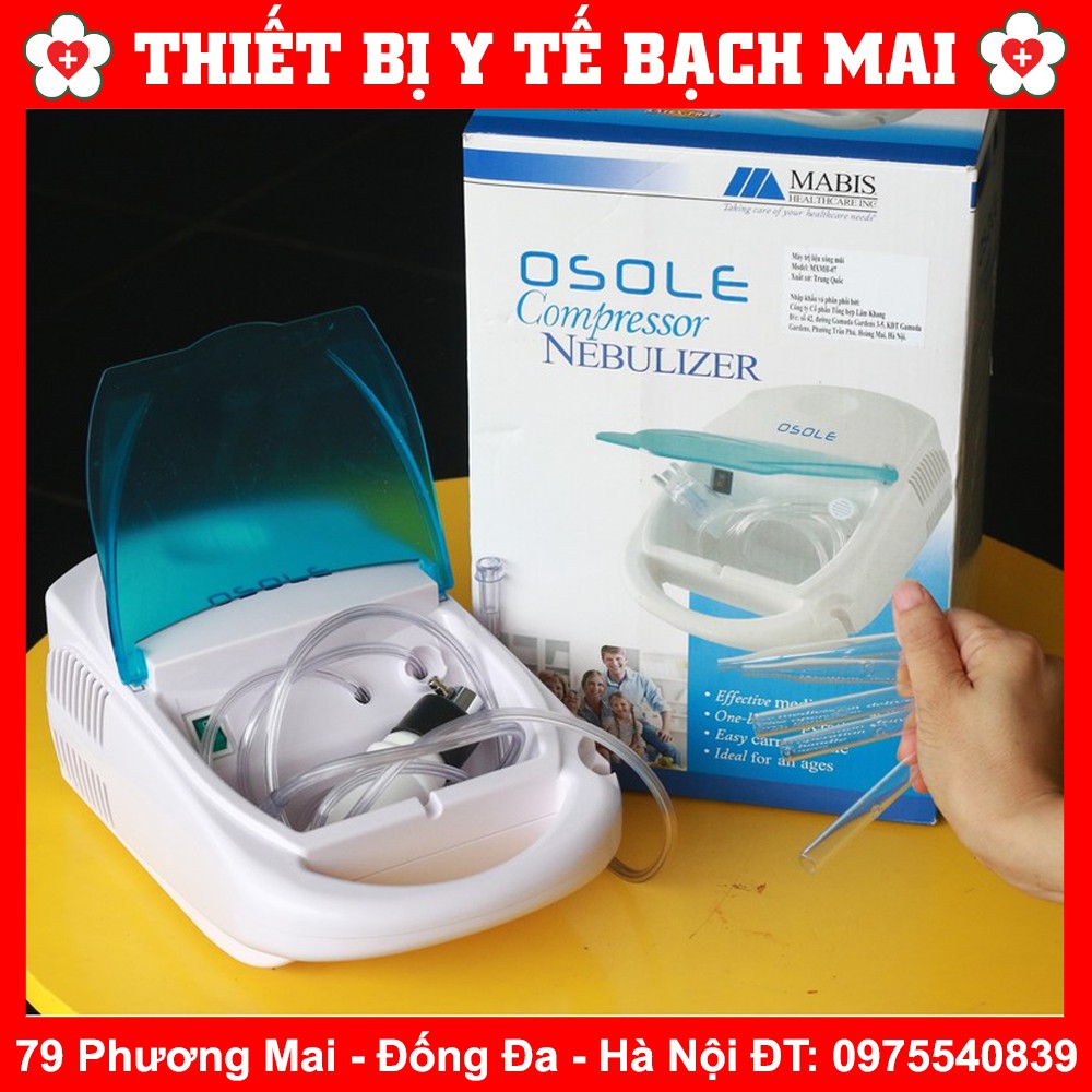 MÁY HÚT MỤN PHUN SƯƠNG CompMist OSOLE SIÊU KHỎE [BH 03 Năm]