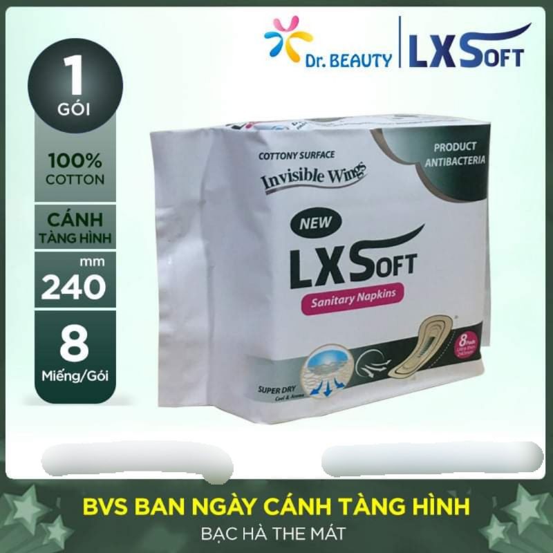 (MẪU MỚI)Băng vệ sinh LX SOFT (Hàn Quốc)