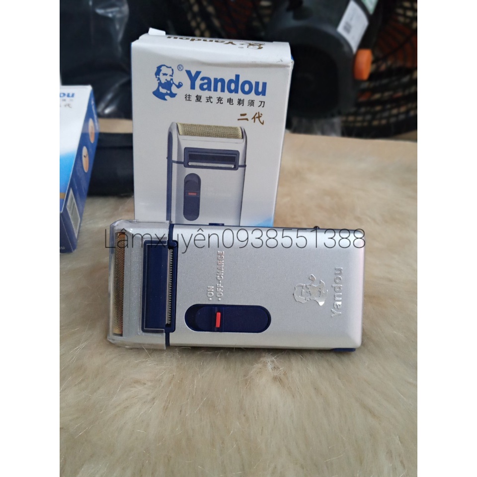 [Siêu Phẩm] Máy Cạo Râu Yandou SCW 301U Sử Dụng Sạc Pin  chuyên nghiệp thiết kế sang chảnh,hợp kim thép SANG -SỊN- MỊN