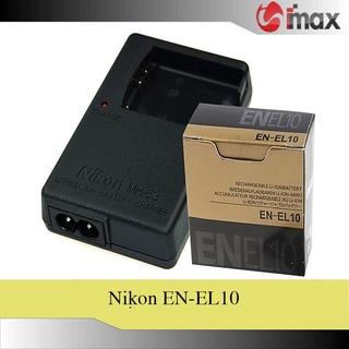 Bộ 01 pin nikon en-el10 + 01 sạc nikon mh-63 - hàng nhập khẩu
