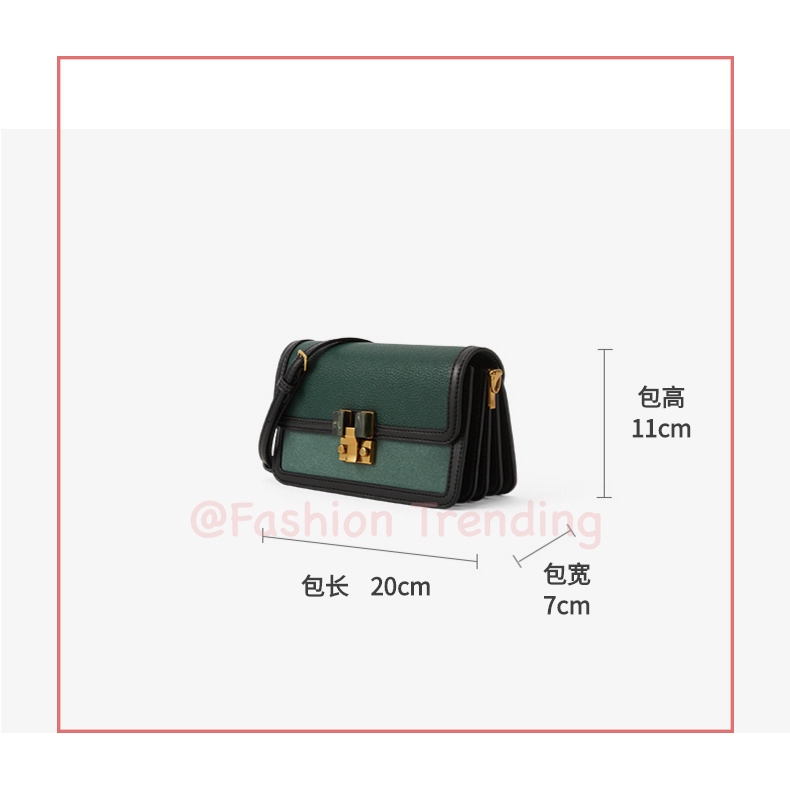 Charles and Keith 2020 Mùa xuân và mùa hè Sản phẩm mới CK2-70781190 Lady bán quý trang trí đá đơn túi đàn accordion