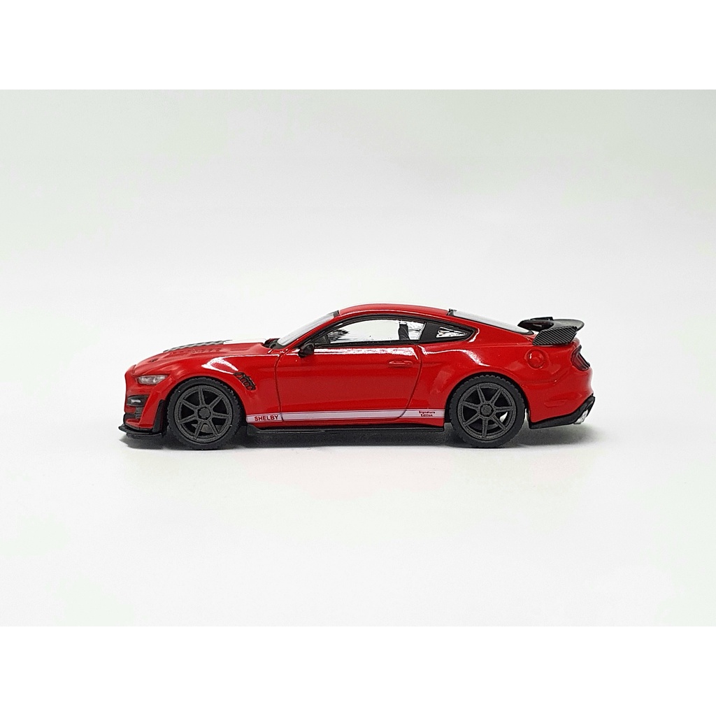 Xe Mô Hình Ford Shelby GT500 SE Widebody Ford Race Red LHD 1:64 MiniGT