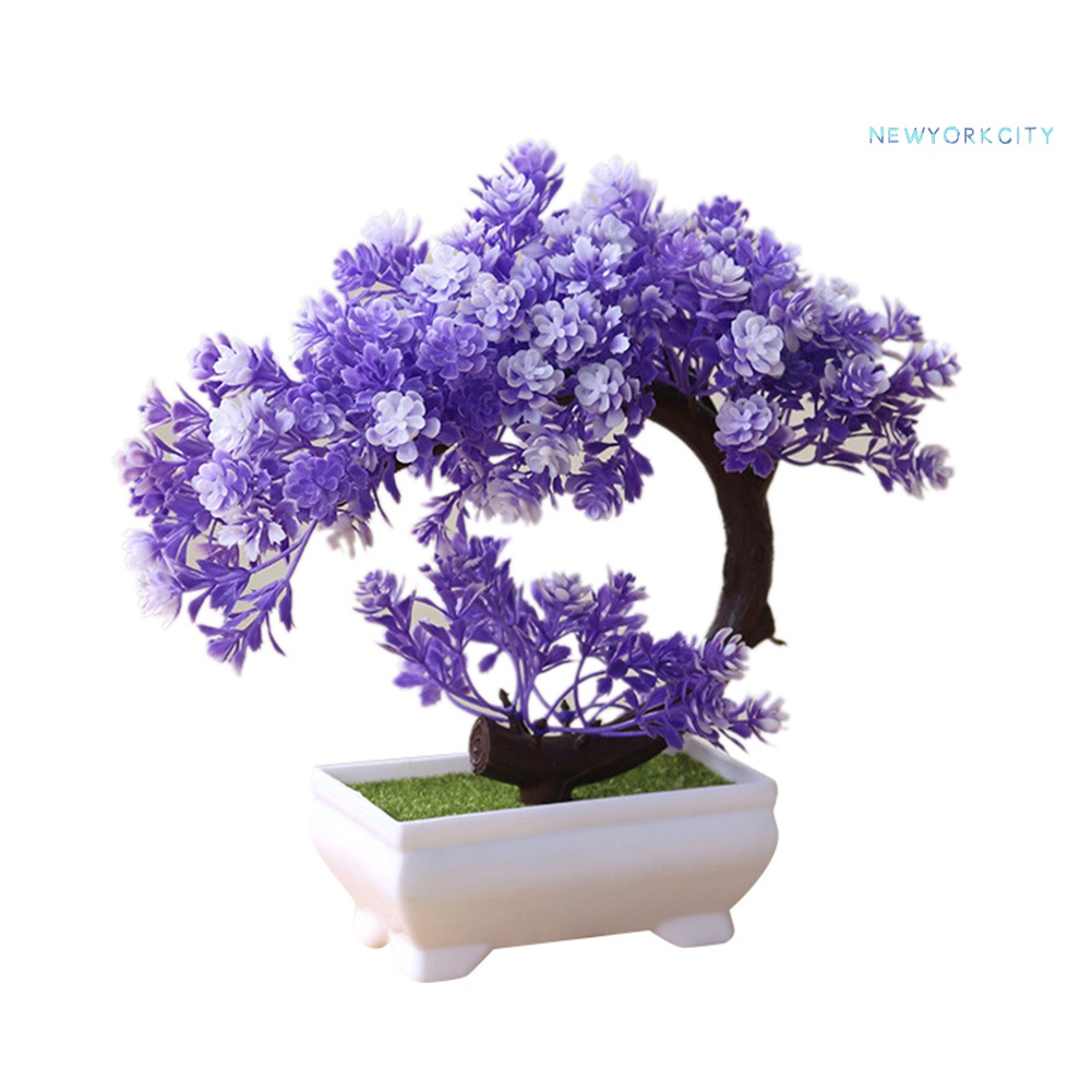 Chậu Cây Bonsai Giả Trang Trí Nhà Cửa