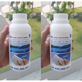 Dung dịch tấy ố mốc kính - glass cleaner x - 500ml