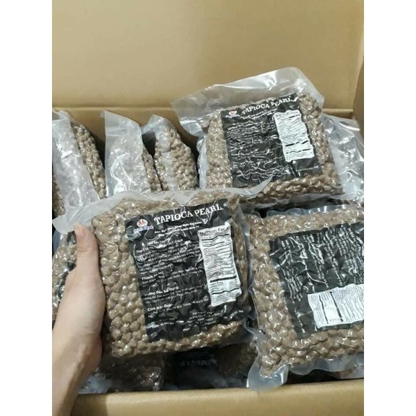 1kg trân châu đen, trắng Minh Hạnh