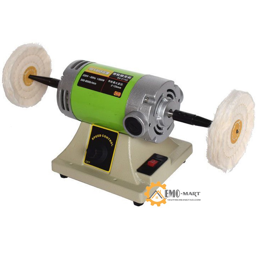 ⚡️𝐇𝐚̀𝐧𝐠 𝐂𝐡𝐢́𝐧𝐡 𝐇𝐚̃𝐧𝐠⚡️Bánh vải chà bóng cho máy mài⚡️ Đường kính 10cm - Dày 10mm - Lỗ trong 4mm