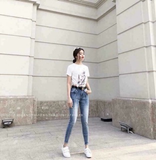 quần jean Cạp Cao gucci