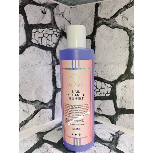 Nước lau gel Li-nail chính hãng có mùi thơm - cồn lau gel chuyên dụng cho dân làm móng
