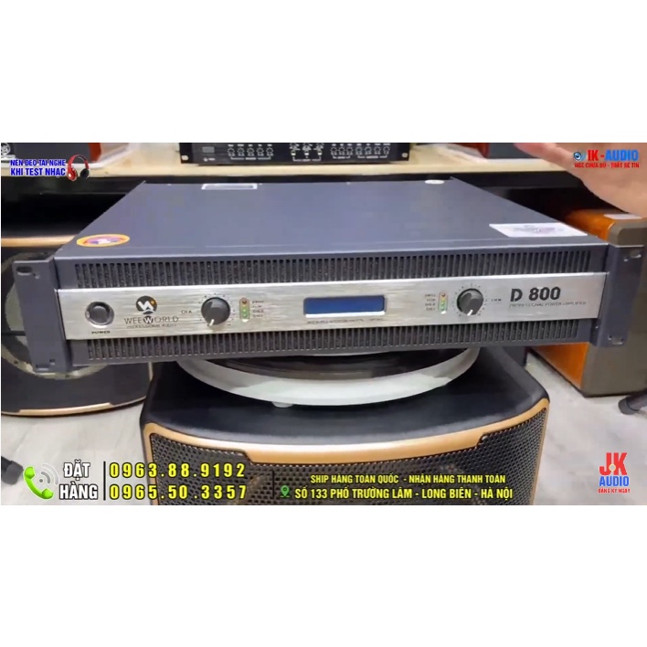 Dàn karaoke gia đình loa Weeworld W938 26,5tr