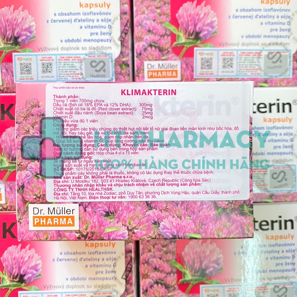 Klimakterin Hỗ Trợ Cân Bằng Nội Tiết Tố Nữ