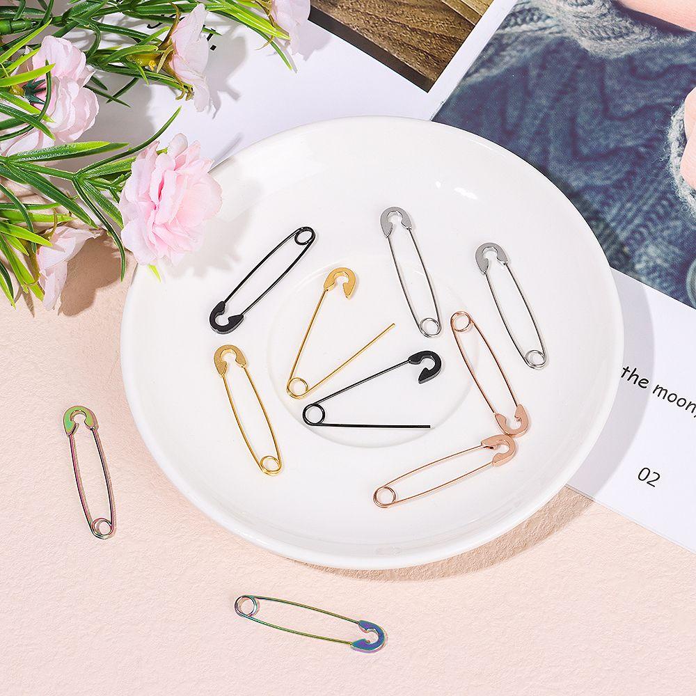 Khuyên Tai Hình Cây Ghim Ket1 Bằng Thép Không Gỉ Phong Cách Punk Rock