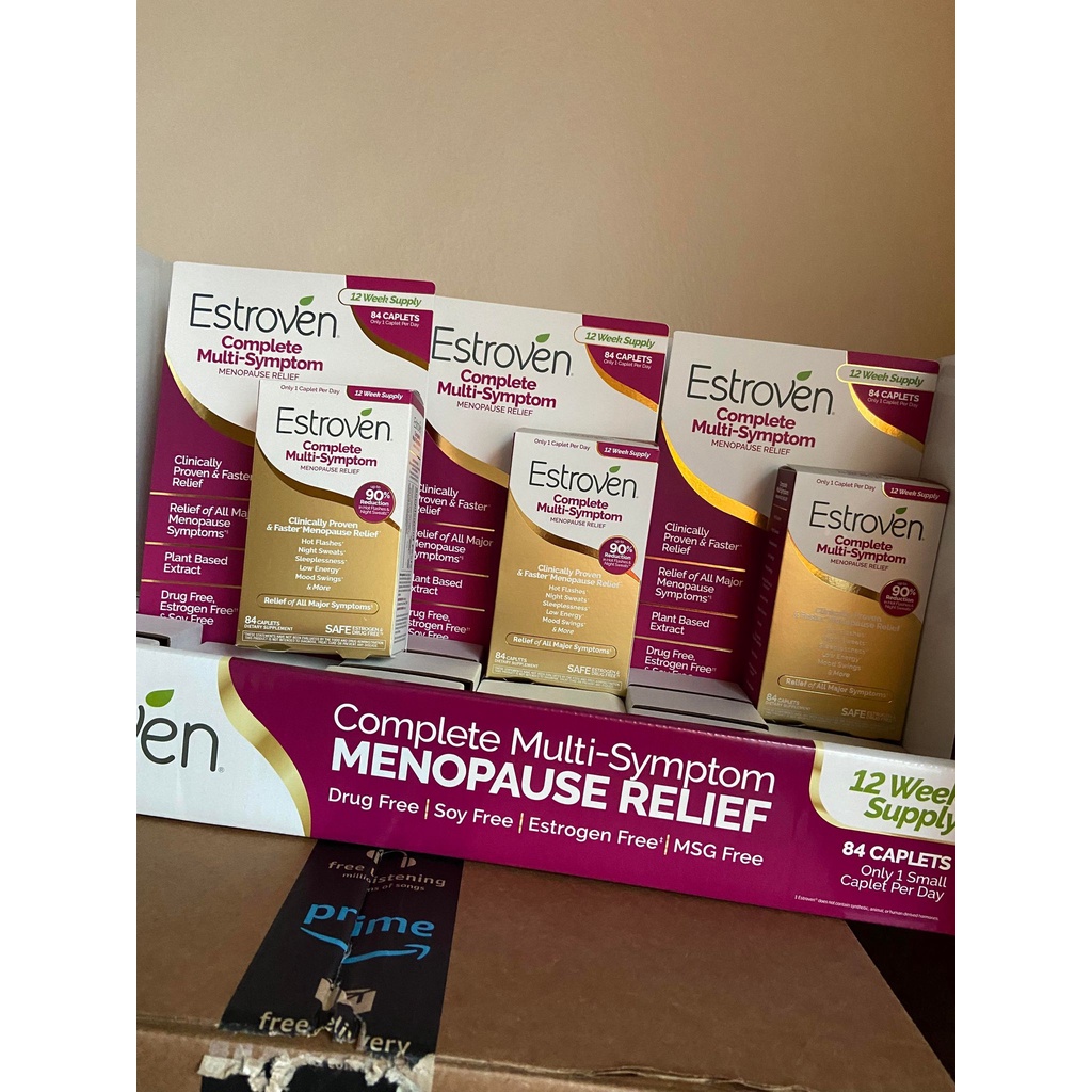 Viên uống dành cho phụ nữ tiền mãn kinh Estroven Complete Multi - Symptom( hàng Mỹ đủ Bill)
