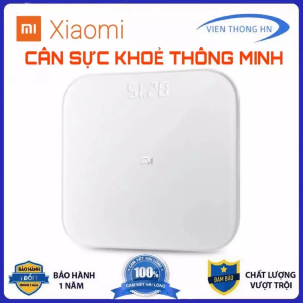 Cân điện tử bluetooth kết nối với điện thoại Xiaomi scale 2 - vienthonghn