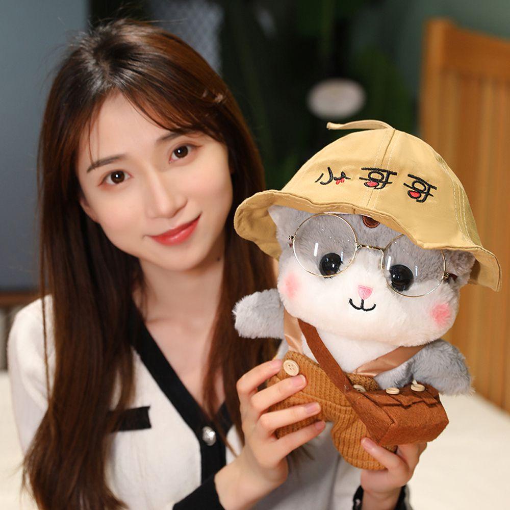 Đồ chơi nhồi bông Hình Mèo Mặc Áo Len Mềm Mại
