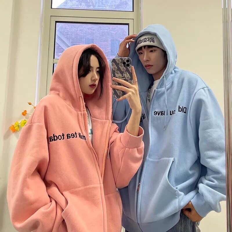 [Xả Kho]Áo Khoác Hoodie Nỉ Unisex Tay Bồng Nữ Jacket Form Rộng Có Mũ  Ulzzang Đủ Mẫu Hot 2021