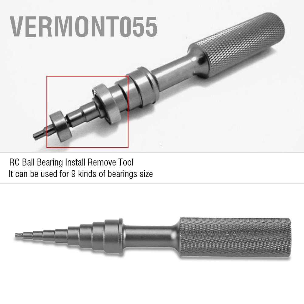 Vermont055 RC Car Helicopter Ball Bearing Install Remove Puller Removal Tool 2/3/4/5/6/8/10/12/14mm