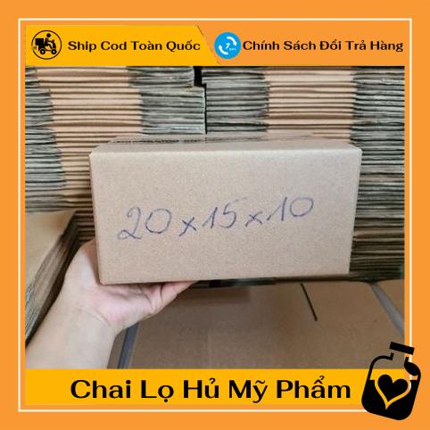 [TOP GIÁ RẺ] [20x15x10] Thùng Hộp Carton Đóng Gói Hàng ,Xưởng Chai Lọ