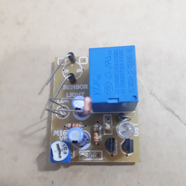 Bo mạch tự động sáng khi trời tối 12v