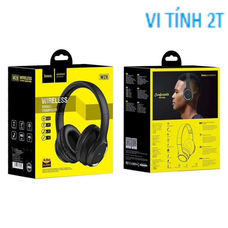 Tai Nghe Chụp Tai Bluetooth Hoco W28 - Hàng Chính Hãng