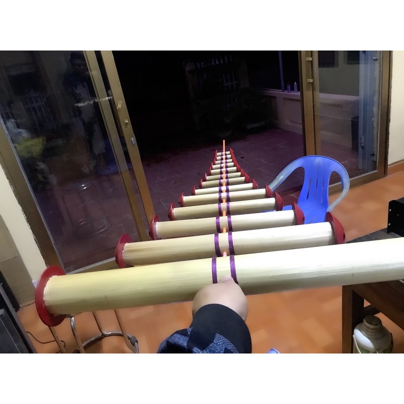Sáo diều Hoà Đàn D55 11 quả Hàng nét, âm gắt phá làng phá xóm