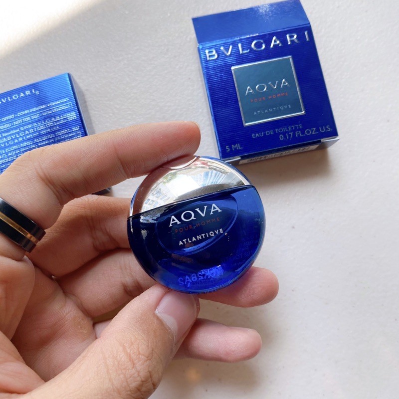 Nước Hoa Mini Bvlgari Aqva Pour Homme Atlantique 5ml