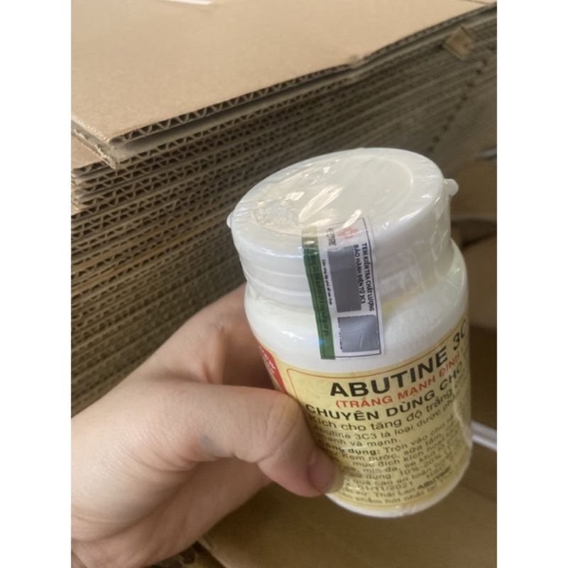 Kem Kích Trắng 3C3 Abutine hồng, Kích Dưỡng Trắng Da Toàn Thân 250g