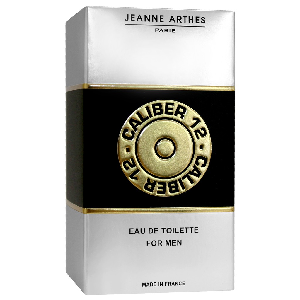 Nước hoa Pháp EDT Jeanne Arthes - CALIBER 12 100ml - Mùi hương gỗ